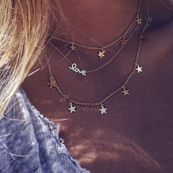 3 for $20 Stellar Heart Necklace - Picture 1 of 3